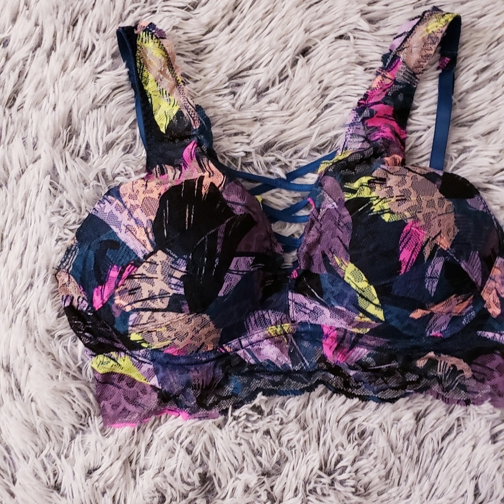 Strappy, Lacey Bra